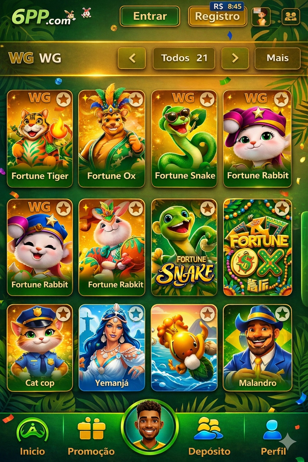 slots 21 
