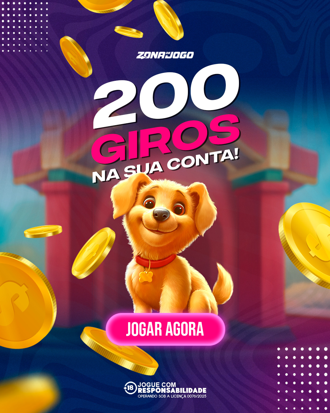 um cassino online 
